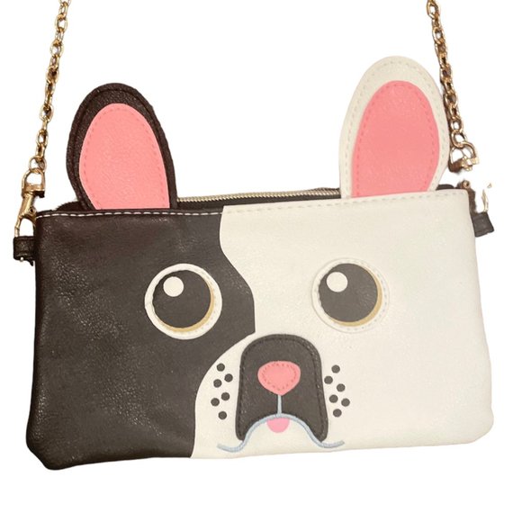 Adorable French Bulldog Kids Purse Bag - Picture 1 of 11